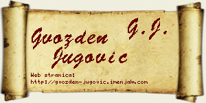 Gvozden Jugović vizit kartica
